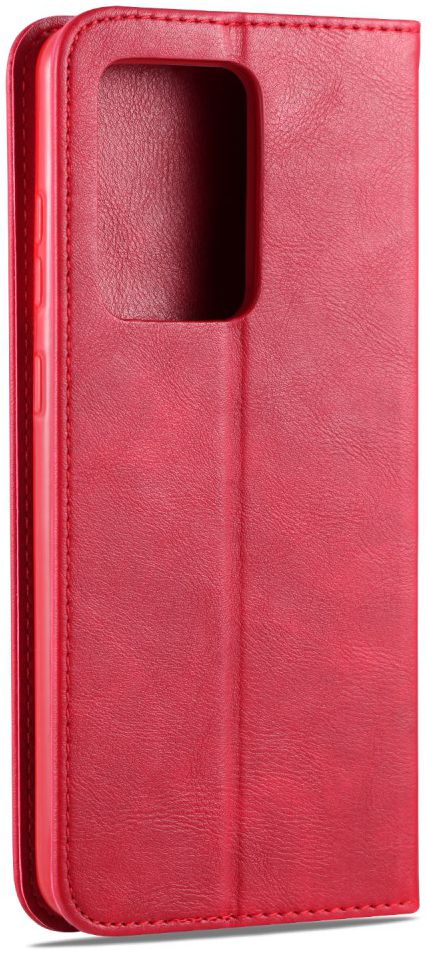 AZNS Retro Samsung Galaxy S20 Ultra Portemonnee Stand Hoesje Rood afbeelding 5