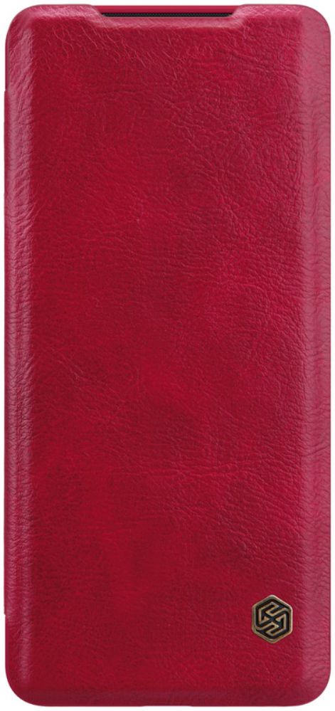 Nillkin Qin Series Book Samsung Galaxy S20 Ultra Hoesje Leer Rood afbeelding 3
