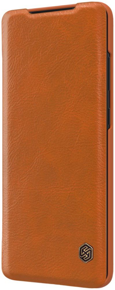 Nillkin Qin Series Book Samsung Galaxy S20 Ultra Hoesje Leer Bruin afbeelding 3