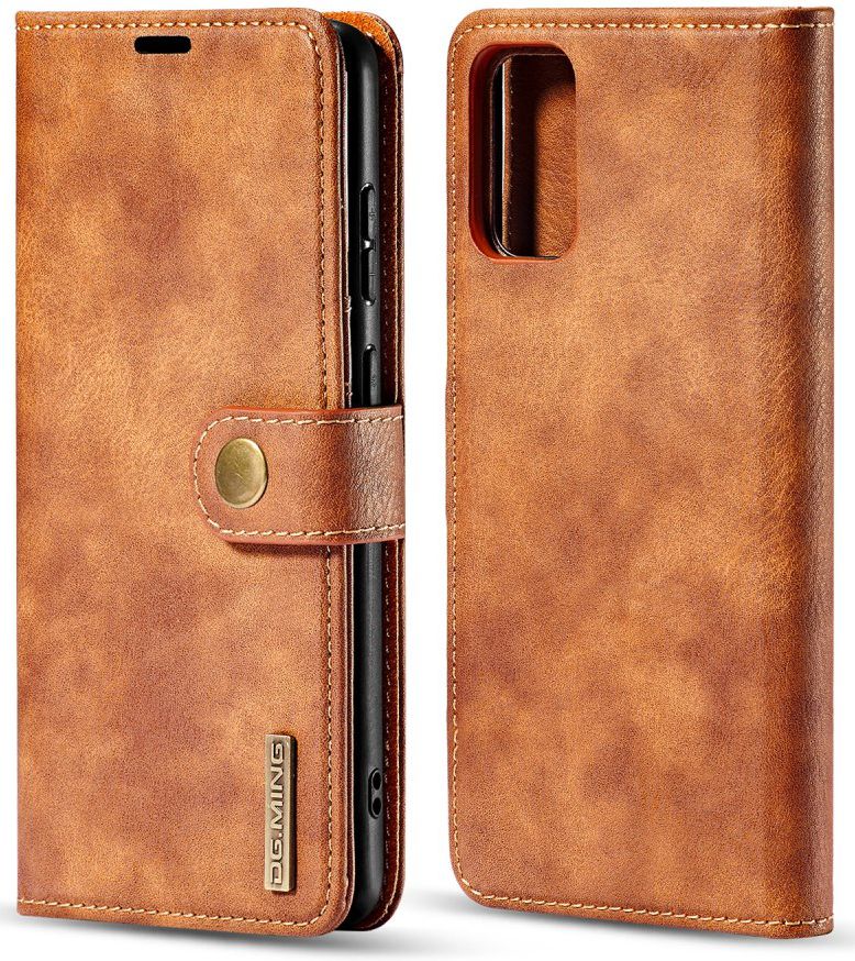 Samsung Galaxy S20 Ultra 2-in-1 Bookcase en Back Cover Hoesje Bruin afbeelding 10