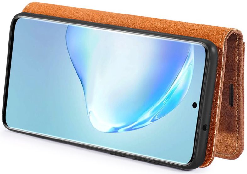 Samsung Galaxy S20 Ultra 2-in-1 Bookcase en Back Cover Hoesje Bruin afbeelding 5