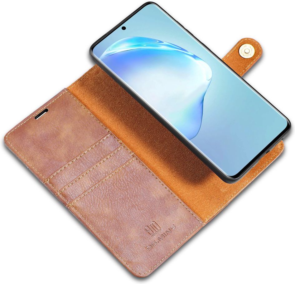 Samsung Galaxy S20 Ultra 2-in-1 Bookcase en Back Cover Hoesje Bruin afbeelding 1