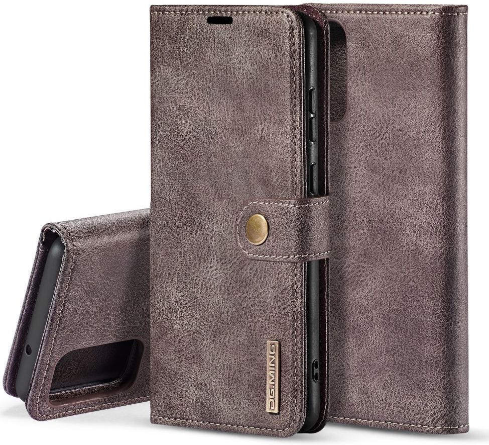 Samsung Galaxy S20 Ultra 2-in-1 Bookcase en Back Cover Hoesje Grijs afbeelding 3