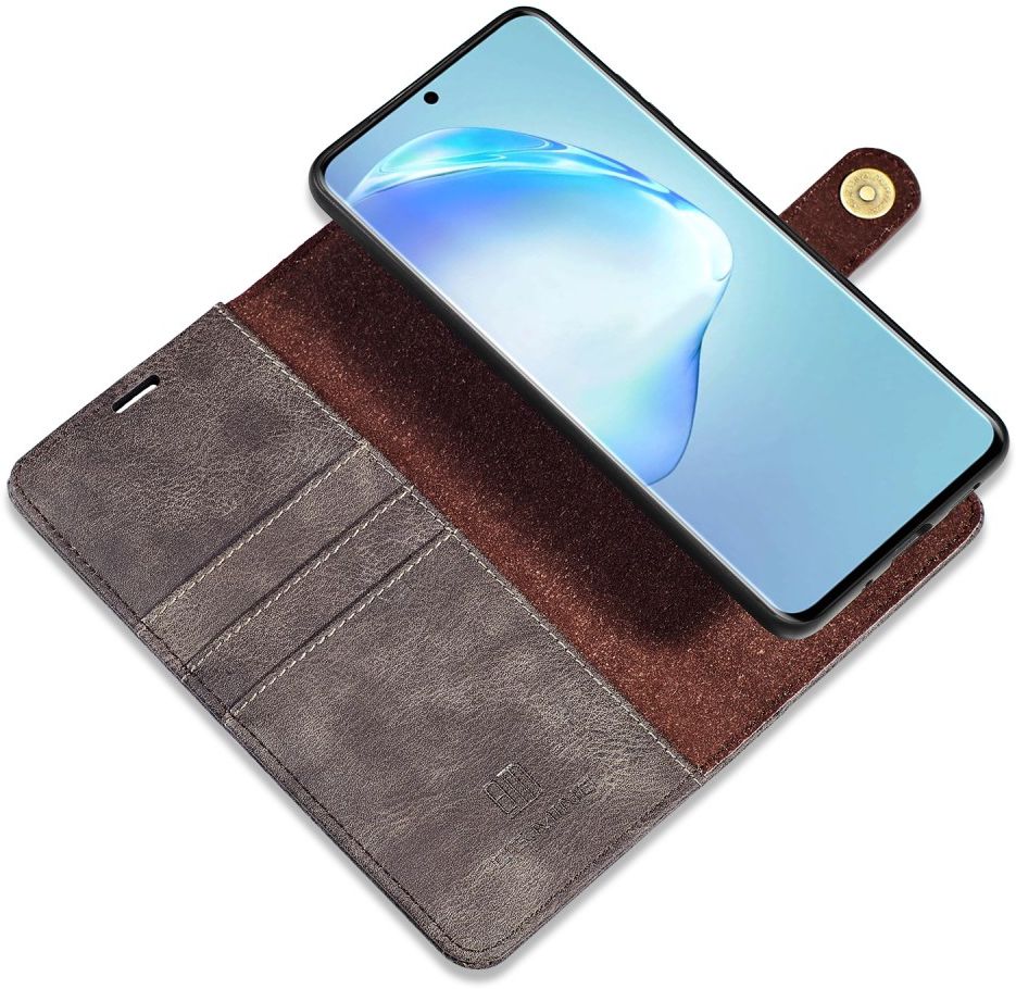 Samsung Galaxy S20 Ultra 2-in-1 Bookcase en Back Cover Hoesje Grijs afbeelding 1