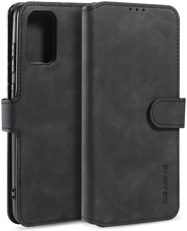 DG Ming Retro Portemonnee Samsung Galaxy S20 Ultra Hoesje Zwart afbeelding 3