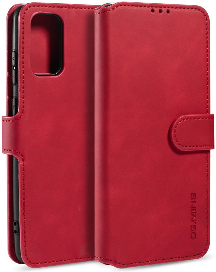 DG Ming Retro Portemonnee Samsung Galaxy S20 Ultra Hoesje Rood afbeelding 3