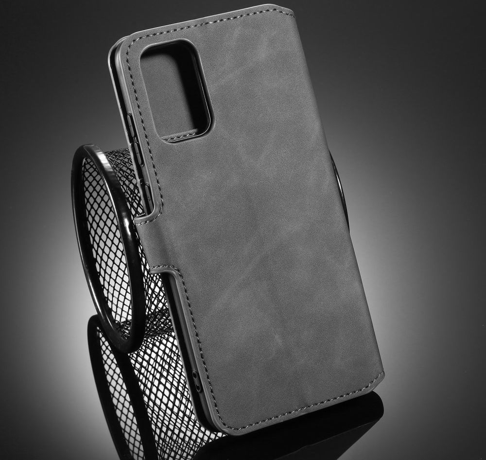 DG Ming Retro Portemonnee Samsung Galaxy S20 Ultra Hoesje Grijs afbeelding 9