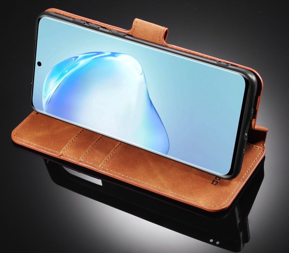 DG Ming Retro Portemonnee Samsung Galaxy S20 Ultra Hoesje Bruin afbeelding 9