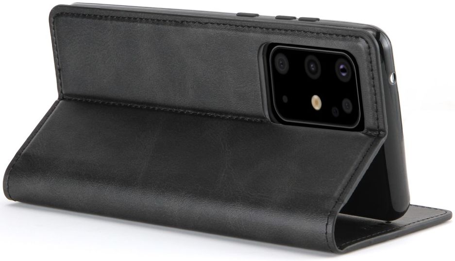 Samsung Galaxy S20 Ultra Hoesje Portemonnee Stand Kunstleer Zwart afbeelding 6