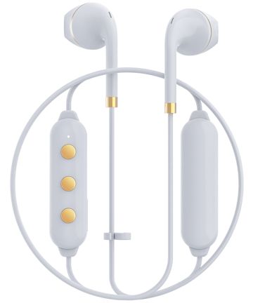 Happy Plugs Wireless II Draadloze In-Ear Bluetooth Headset Wit Headsets