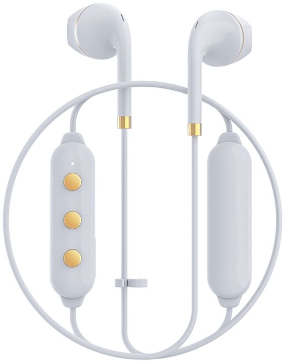 Happy Plugs Wireless II Draadloze In-Ear Bluetooth Headset Wit afbeelding 1