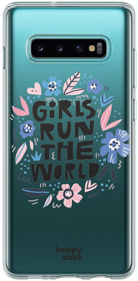 HappyCase Samsung Galaxy S10 Hoesje Flexibel TPU Quote Print afbeelding 1