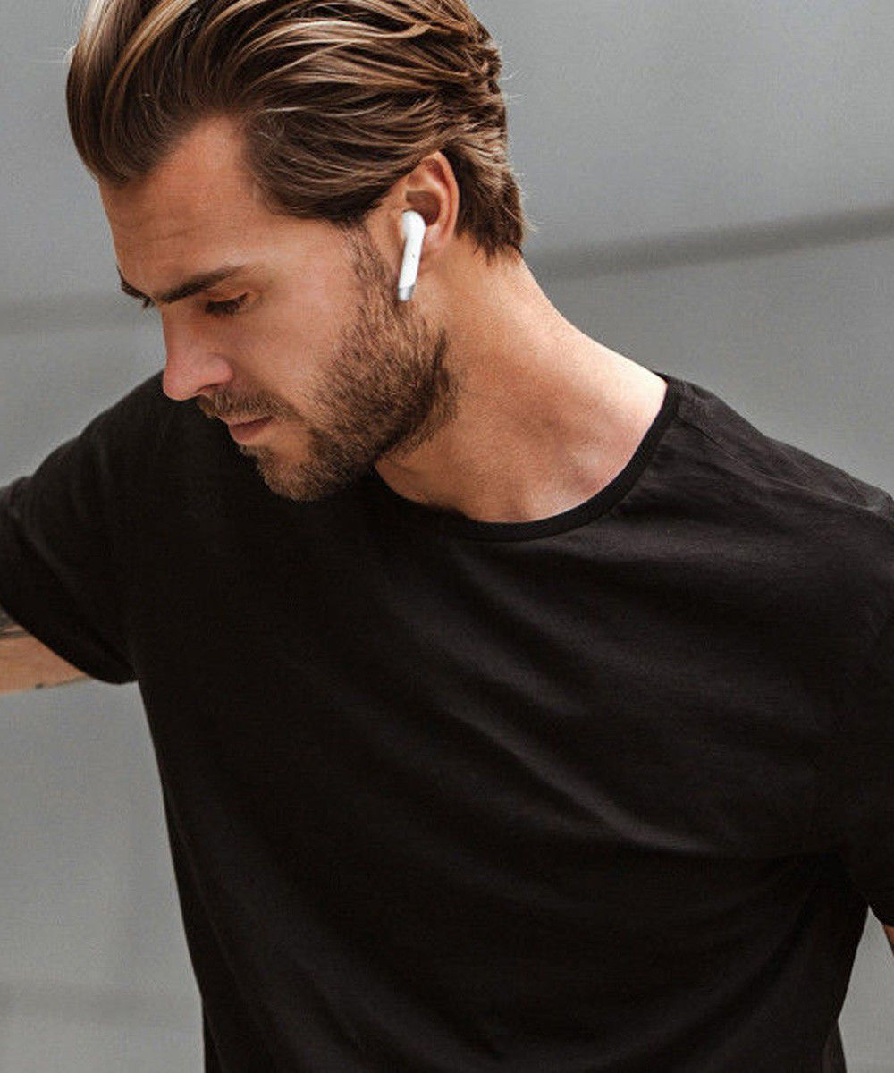 Happy Plugs Air 1 True Wireless Draadloze Oordopjes Wit Marmer afbeelding 5