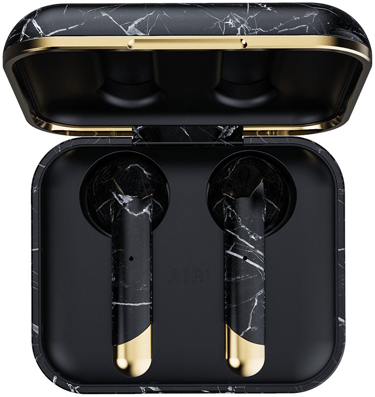 Happy Plugs Air 1 True Wireless Draadloze Oordopjes Zwart Marmer afbeelding 10