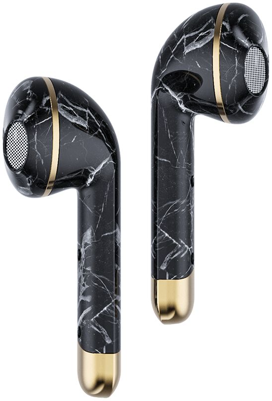 Happy Plugs Air 1 True Wireless Draadloze Oordopjes Zwart Marmer afbeelding 2