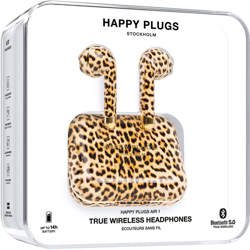 Happy Plugs Air 1 True Wireless Draadloze Oordopjes Luipaard afbeelding 11