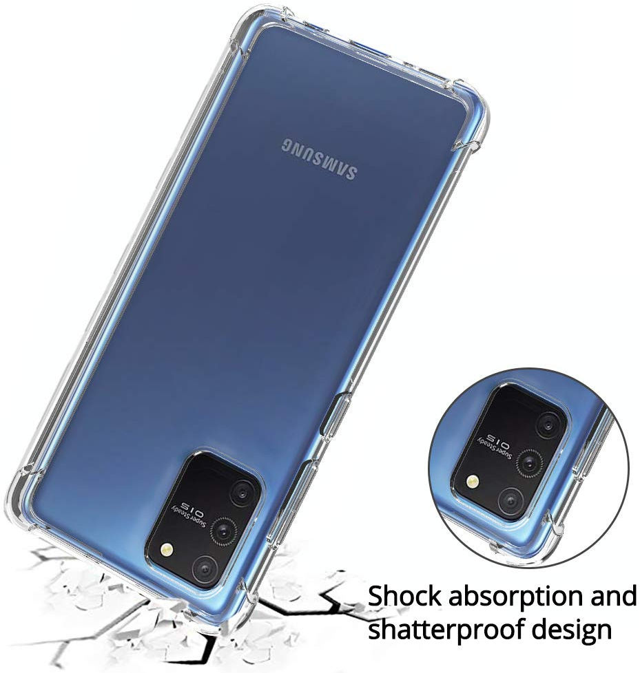 Samsung Galaxy S10 Lite Hoesje Schokbestendig Transparant afbeelding 2
