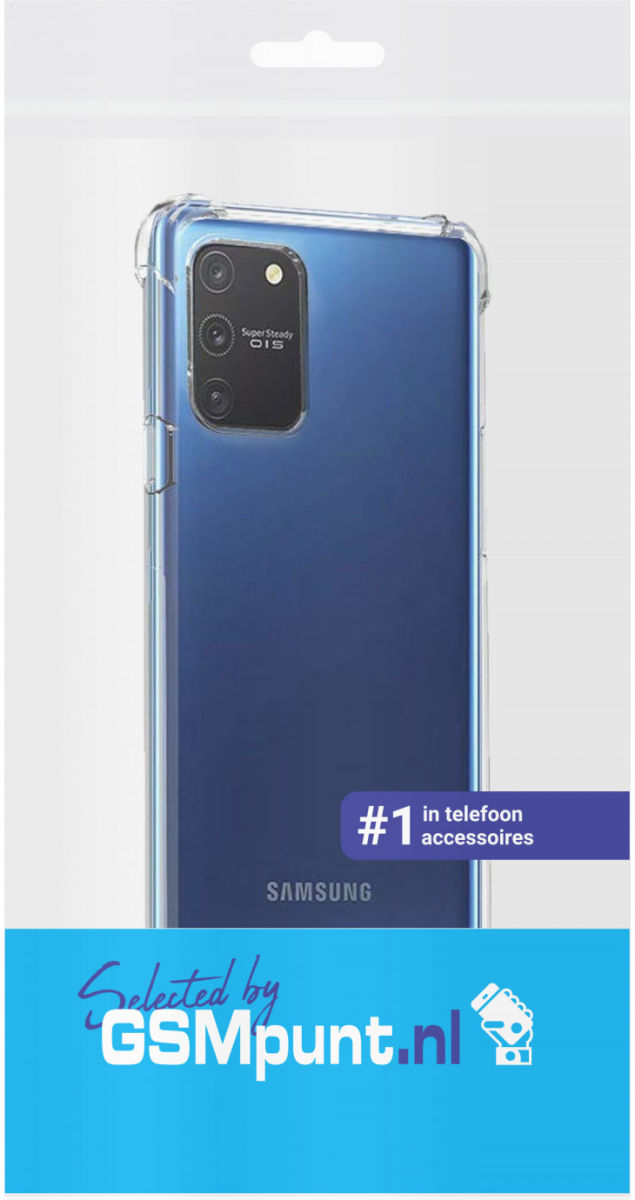 Samsung Galaxy S10 Lite Hoesje Schokbestendig Transparant afbeelding 4