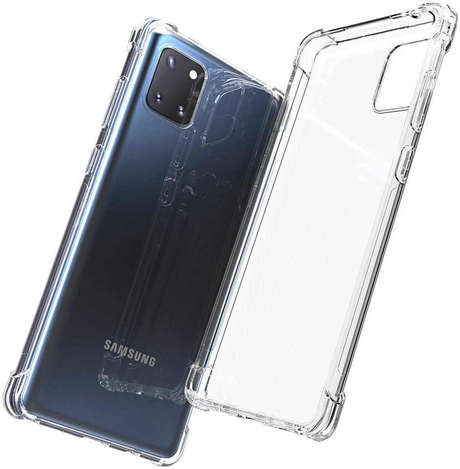 Samsung Galaxy Note 10 Lite Hoesje Schokbestendig Transparant afbeelding 6