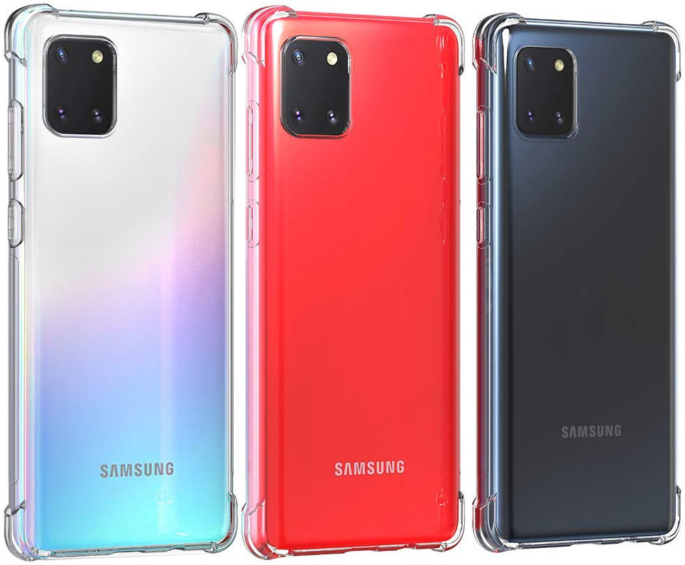 Samsung Galaxy Note 10 Lite Hoesje Schokbestendig Transparant afbeelding 8