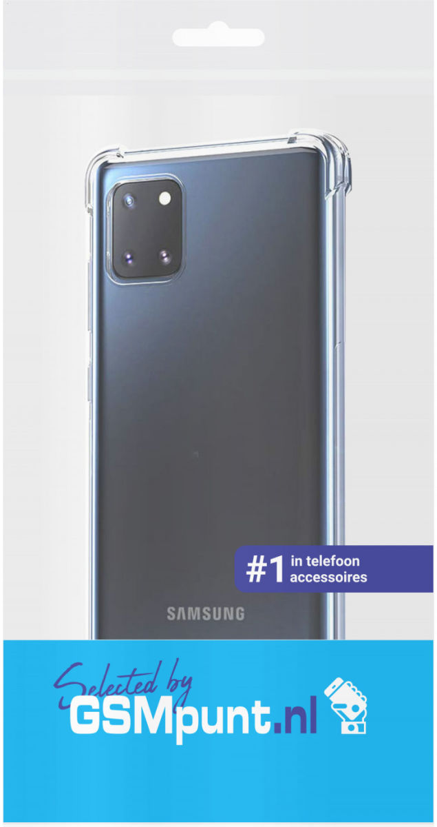 Samsung Galaxy Note 10 Lite Hoesje Schokbestendig Transparant afbeelding 4