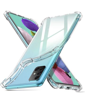 Samsung Galaxy A51 Hoesje Shock Proof Transparant Hoesjes