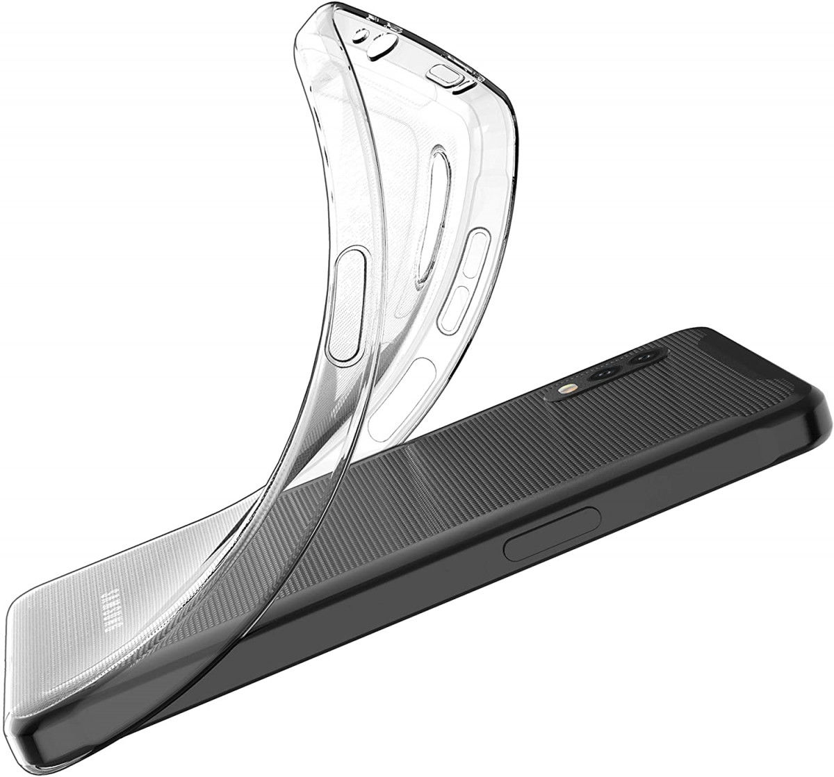 Samsung Galaxy Xcover Pro Hoesje Schokbestendig Transparant afbeelding 4