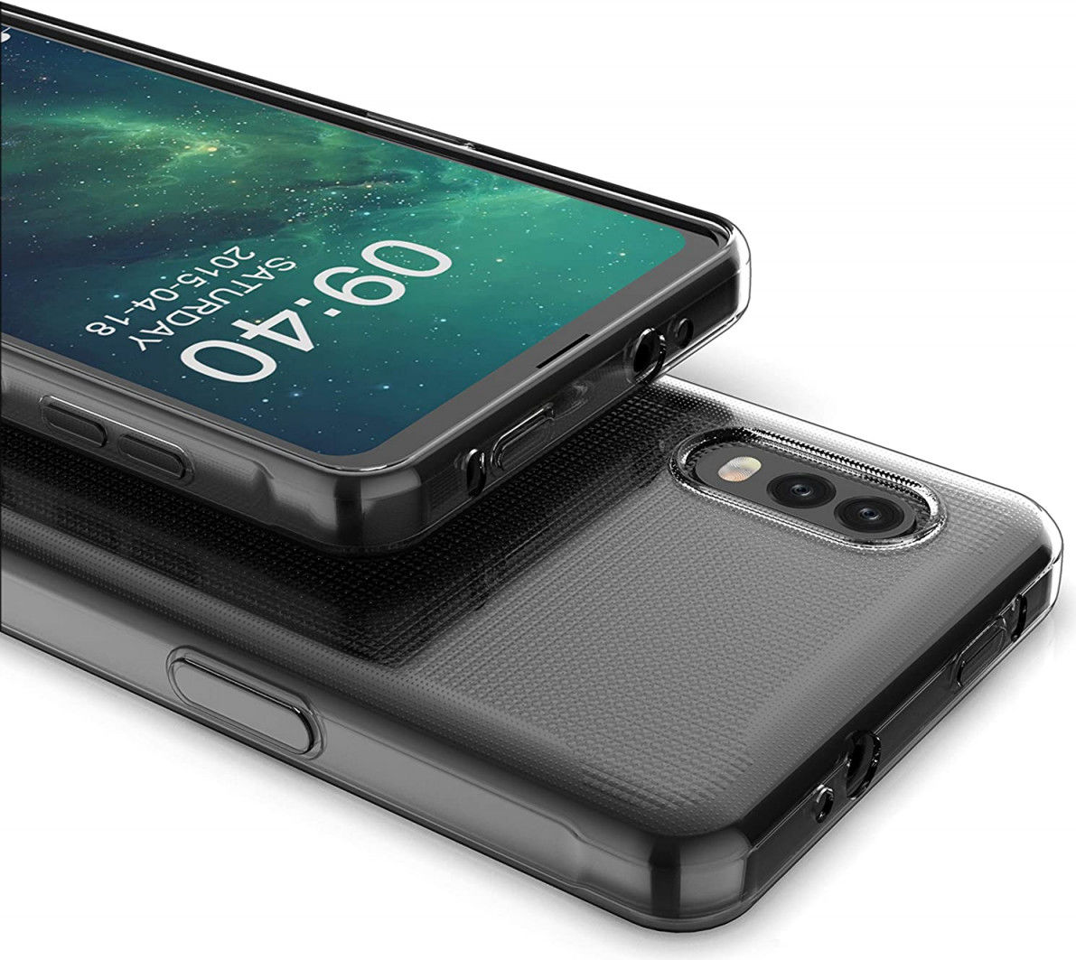 Samsung Galaxy Xcover Pro Hoesje Schokbestendig Transparant afbeelding 7