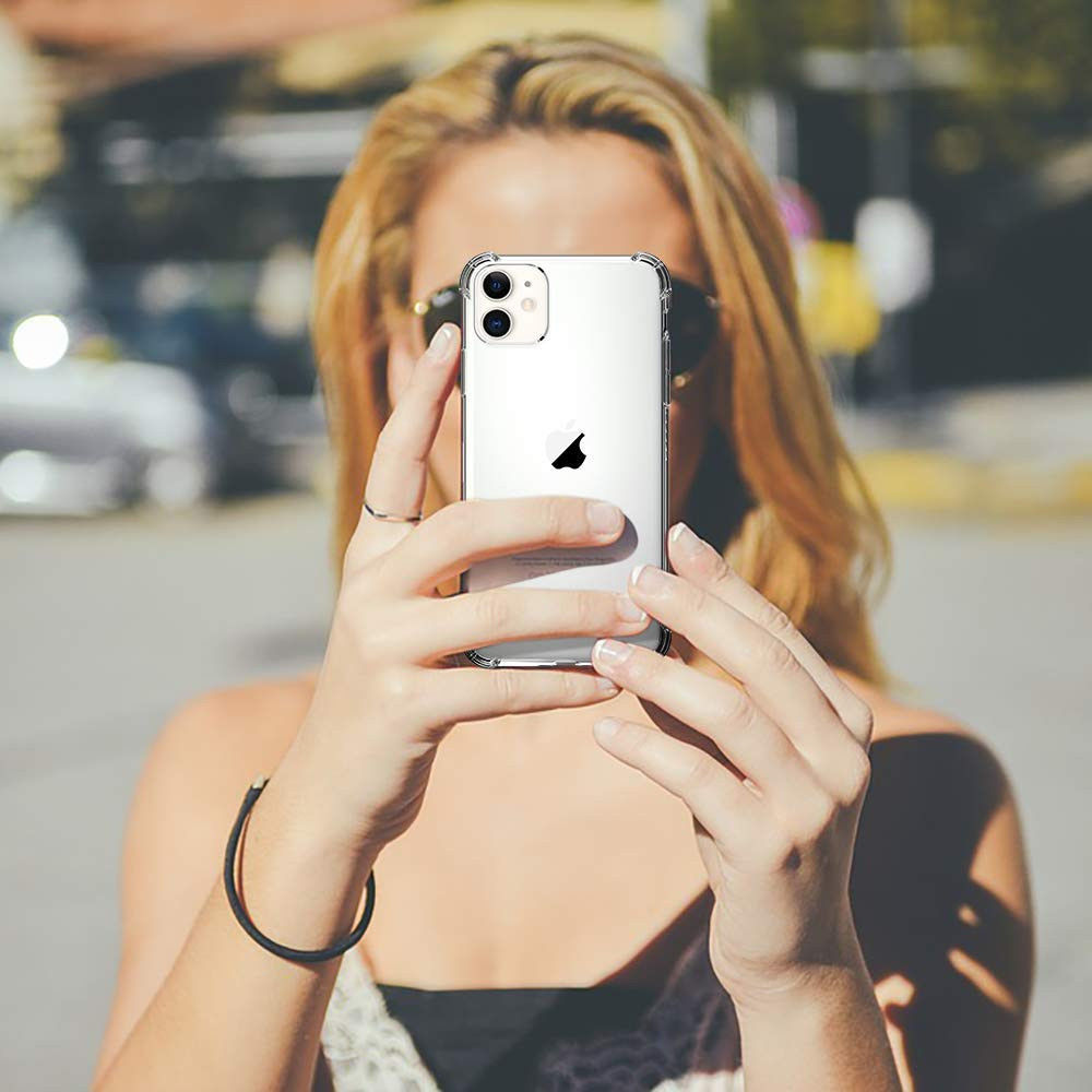 Apple iPhone 11 Hoesje Schokbestendig Transparant afbeelding 7