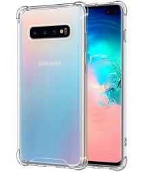 Samsung Galaxy S10 Plus Hoesje Schokbestendig Transparant