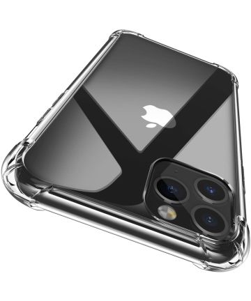 Rimpels Doe voorzichtig nevel Apple iPhone 11 Pro Hoesje Schokbestendig Transparant | GSMpunt.nl