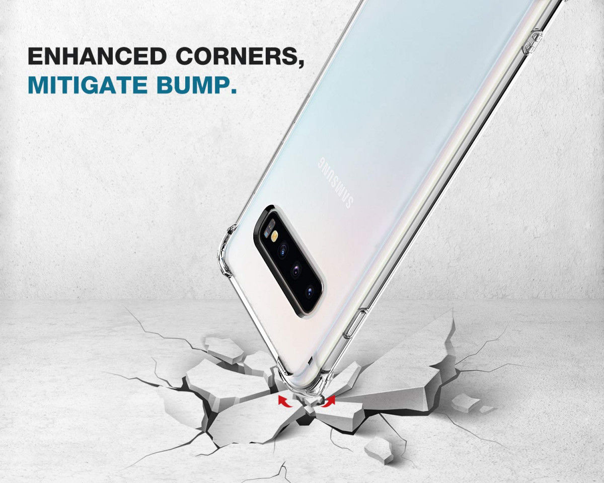 Samsung Galaxy S10E Hoesje Schokbestendig Transparant afbeelding 4
