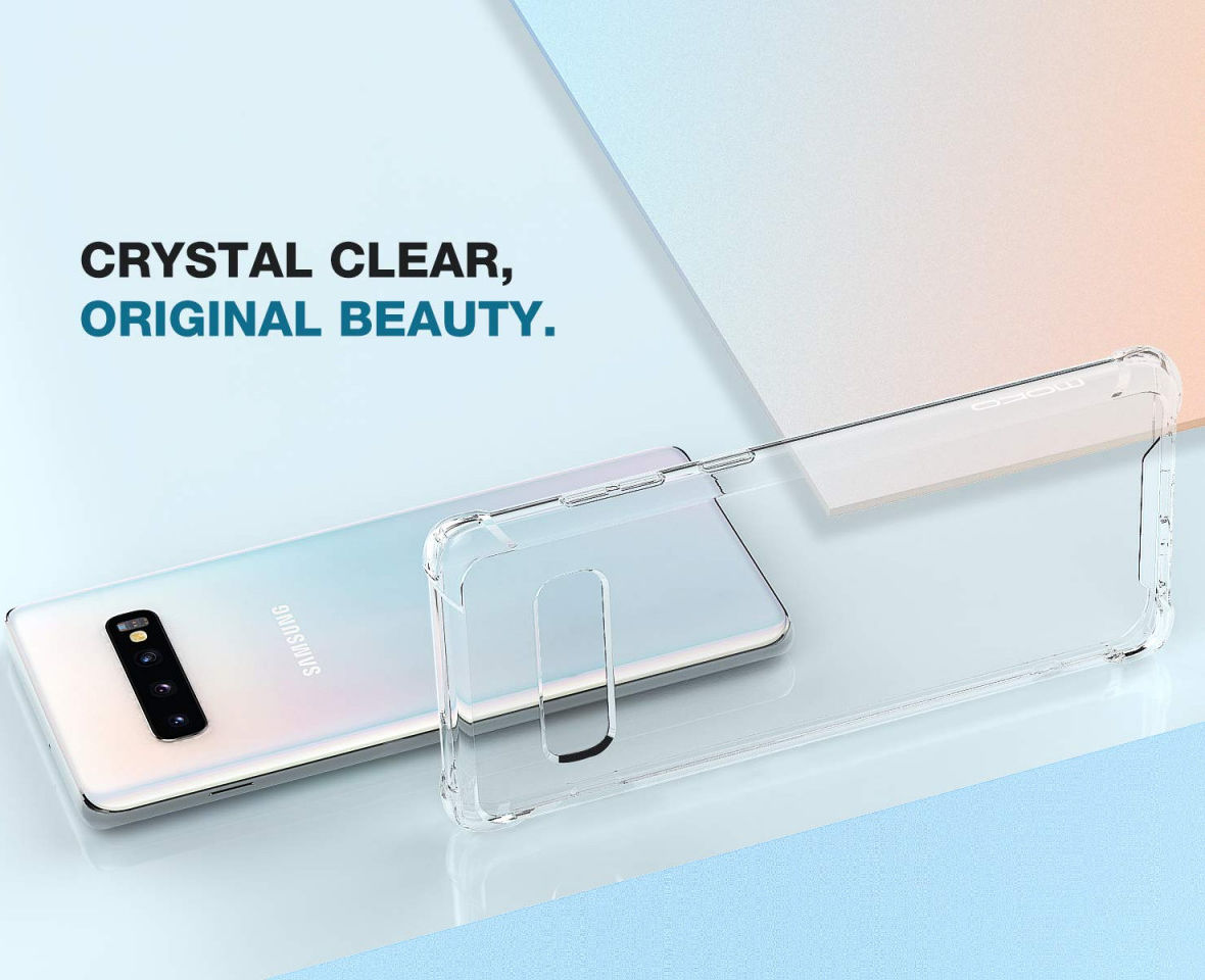 Samsung Galaxy S10E Hoesje Schokbestendig Transparant afbeelding 9