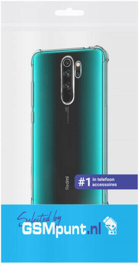 Xiaomi Redmi Note 8 Pro Hoesje Schokbestendig Transparant afbeelding 4