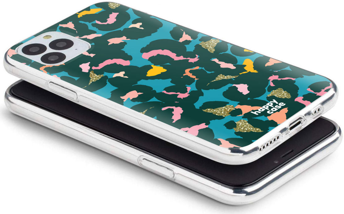 HappyCase iPhone 11 Pro Hoesje Flexibel TPU Summer Leopard Print afbeelding 4