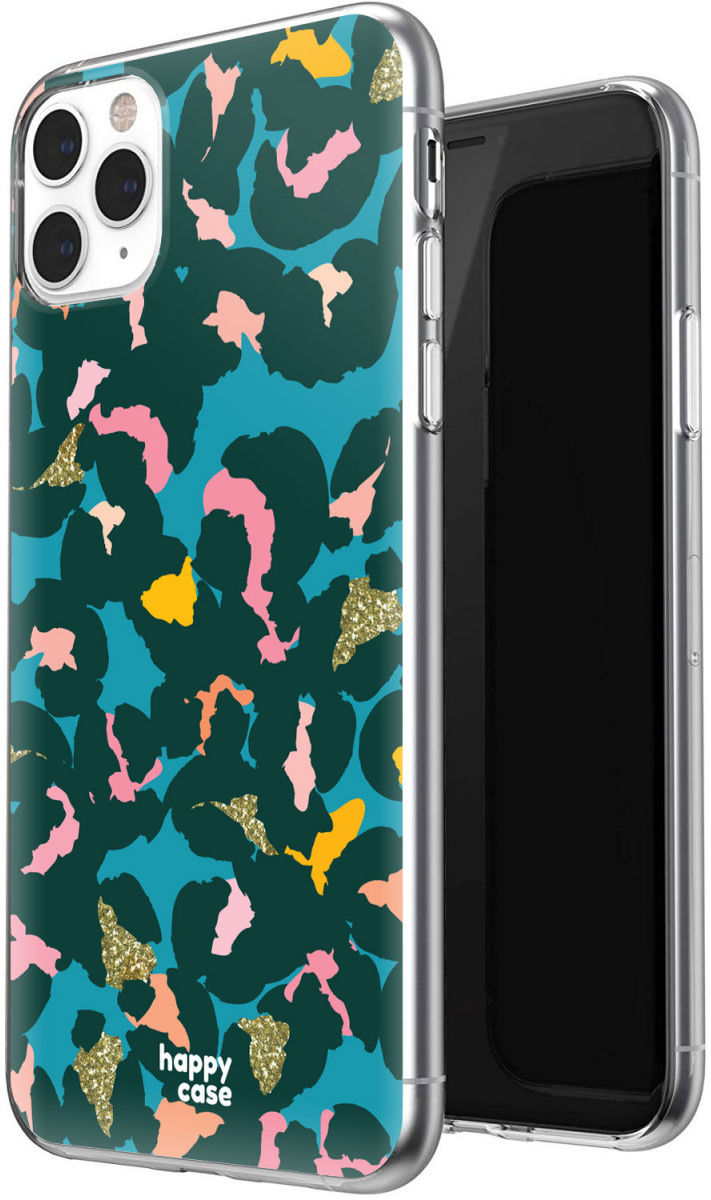HappyCase iPhone 11 Pro Max Hoesje Flexibel TPU Summer Leopard Print afbeelding 2