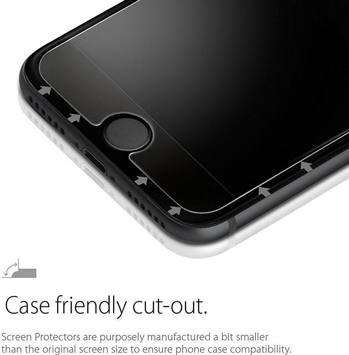Spigen Glas.tR Slim Tempered Glass Apple iPhone 7 / 8 / SE (2-Pack) afbeelding 7