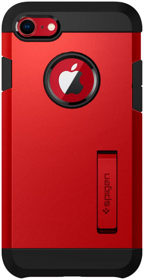 Spigen Tough Armor 2 Case Apple iPhone 7 / 8 Rood afbeelding 5