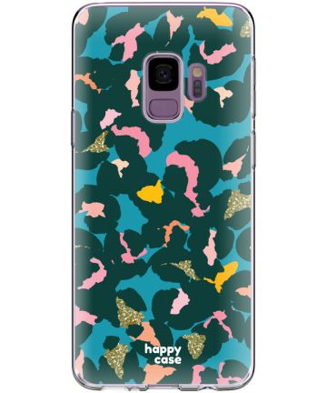 HappyCase Samsung Galaxy S9 Hoesje Flexibel TPU Summer Leopard Print Hoesjes