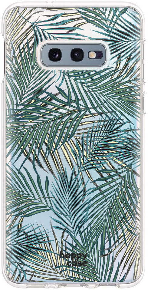 HappyCase Samsung Galaxy S10E Hoesje Flexibel TPU Jungle Print afbeelding 1