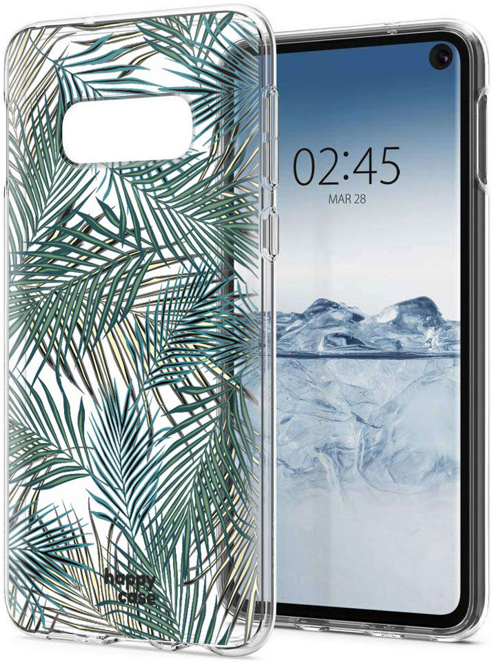 HappyCase Samsung Galaxy S10E Hoesje Flexibel TPU Jungle Print afbeelding 4