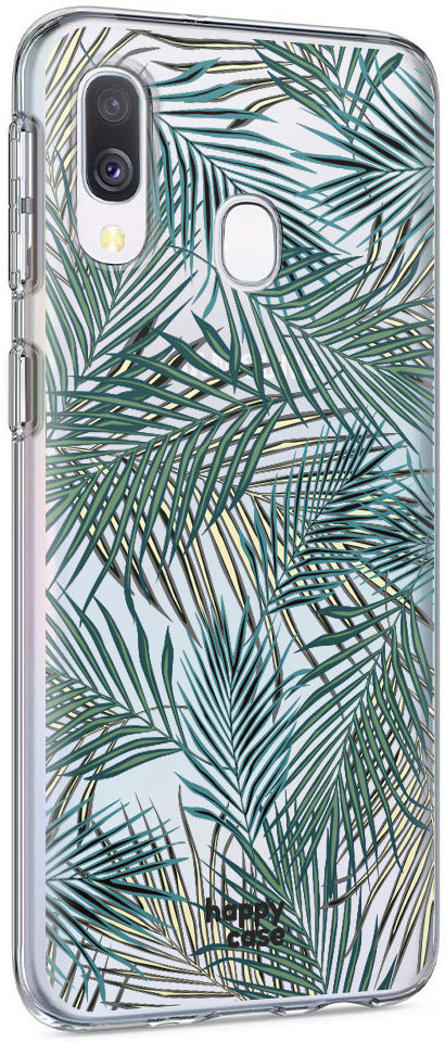 HappyCase Samsung Galaxy A40 Hoesje Flexibel TPU Jungle Print afbeelding 5