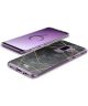 HappyCase Samsung Galaxy S9 Plus Hoesje Flexibel TPU Zwart Marmer