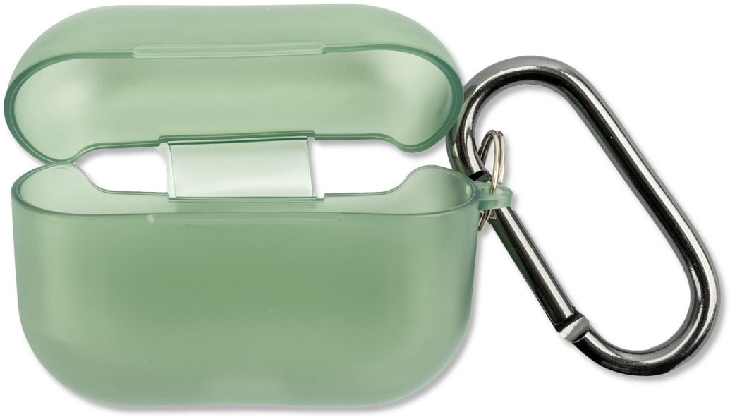 4smarts Soft Cover Invisible Slim AirPods Pro Groen afbeelding 1