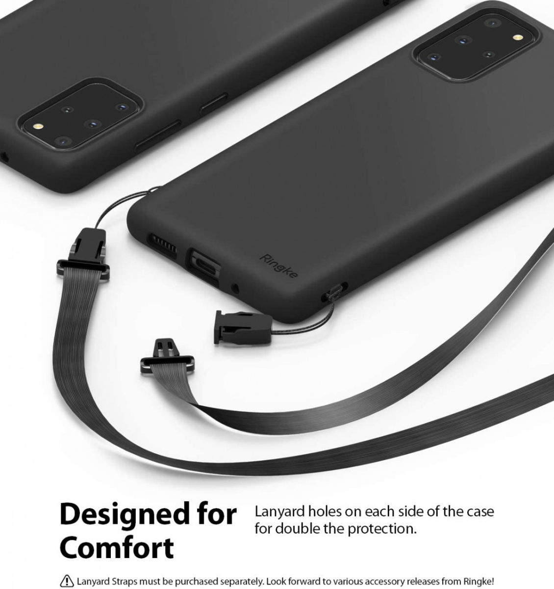 Ringke Air S Samsung Galaxy S20 Plus Hoesje Zwart afbeelding 5