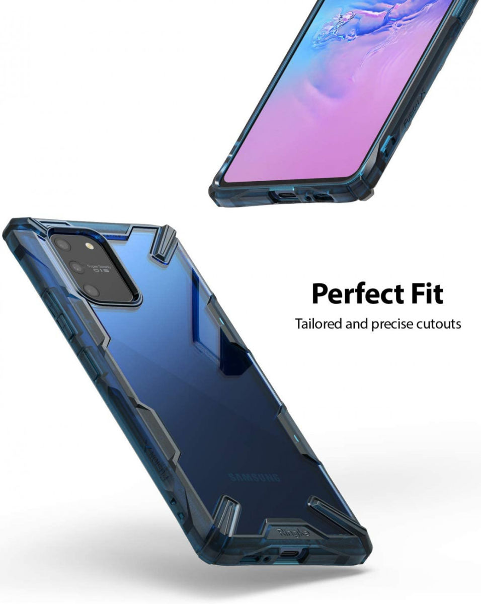 Ringke Fusion X Samsung Galaxy S10 Lite Hoesje Blauw afbeelding 5