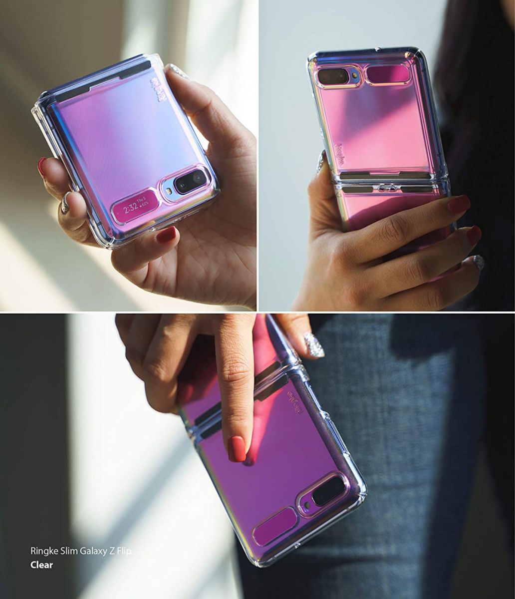 Ringke Slim Samsung Galaxy Z Flip Hoesje Ultra Dun Transparant afbeelding 2