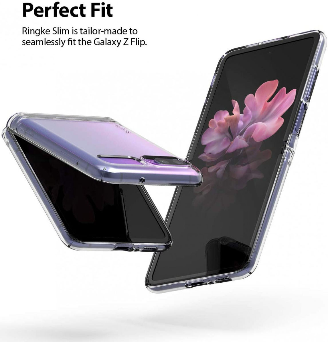 Ringke Slim Samsung Galaxy Z Flip Hoesje Ultra Dun Transparant afbeelding 3