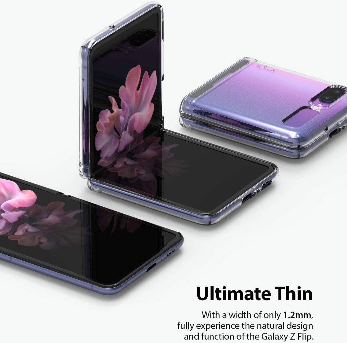 Ringke Slim Samsung Galaxy Z Flip Hoesje Ultra Dun Transparant afbeelding 7