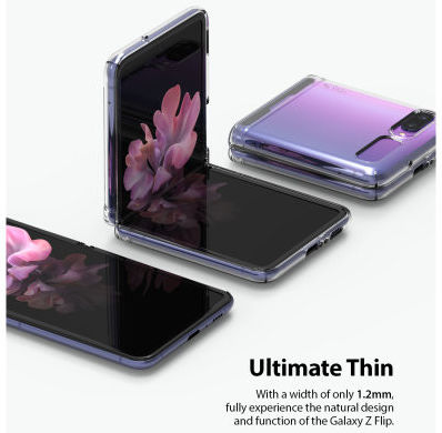 Ringke Slim Samsung Galaxy Z Flip Hoesje Ultra Dun Clear afbeelding 7